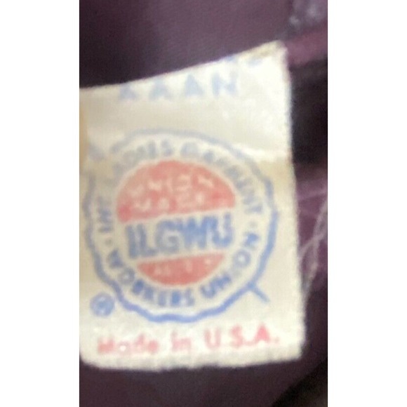 Vintage Borgazia Faux Fur Velvet Coat Womens 14 Black Penny Lane‎ Mob Wife 70s - Picture 14 of 14